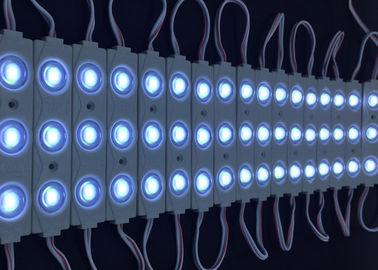 As luzes impermeáveis exteriores do módulo do diodo emissor de luz a injeção 3 de 160 ABS do grau conduziram 2835 com lente