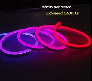 Jogo de néon de néon exterior do diodo emissor de luz do diodo emissor de luz Flex Light Digital RGB de IP68 DMX512